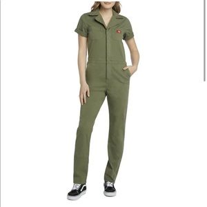 Women’s Dickies olive jumpsuit